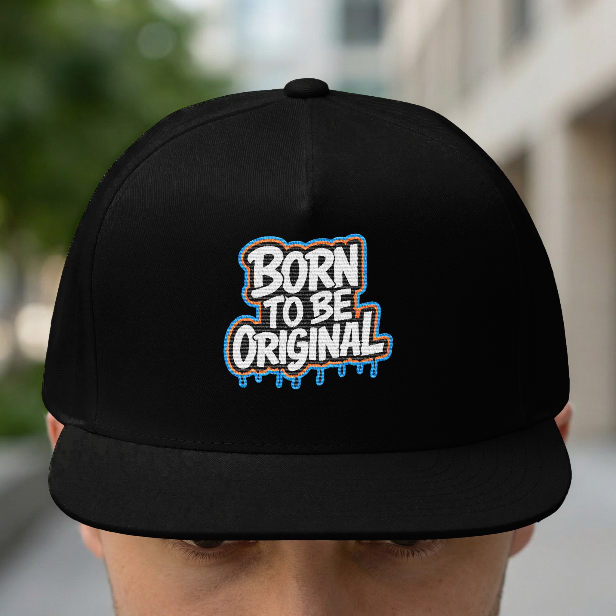 Born to Be Original Graffiti Street Art Hat - Image 3