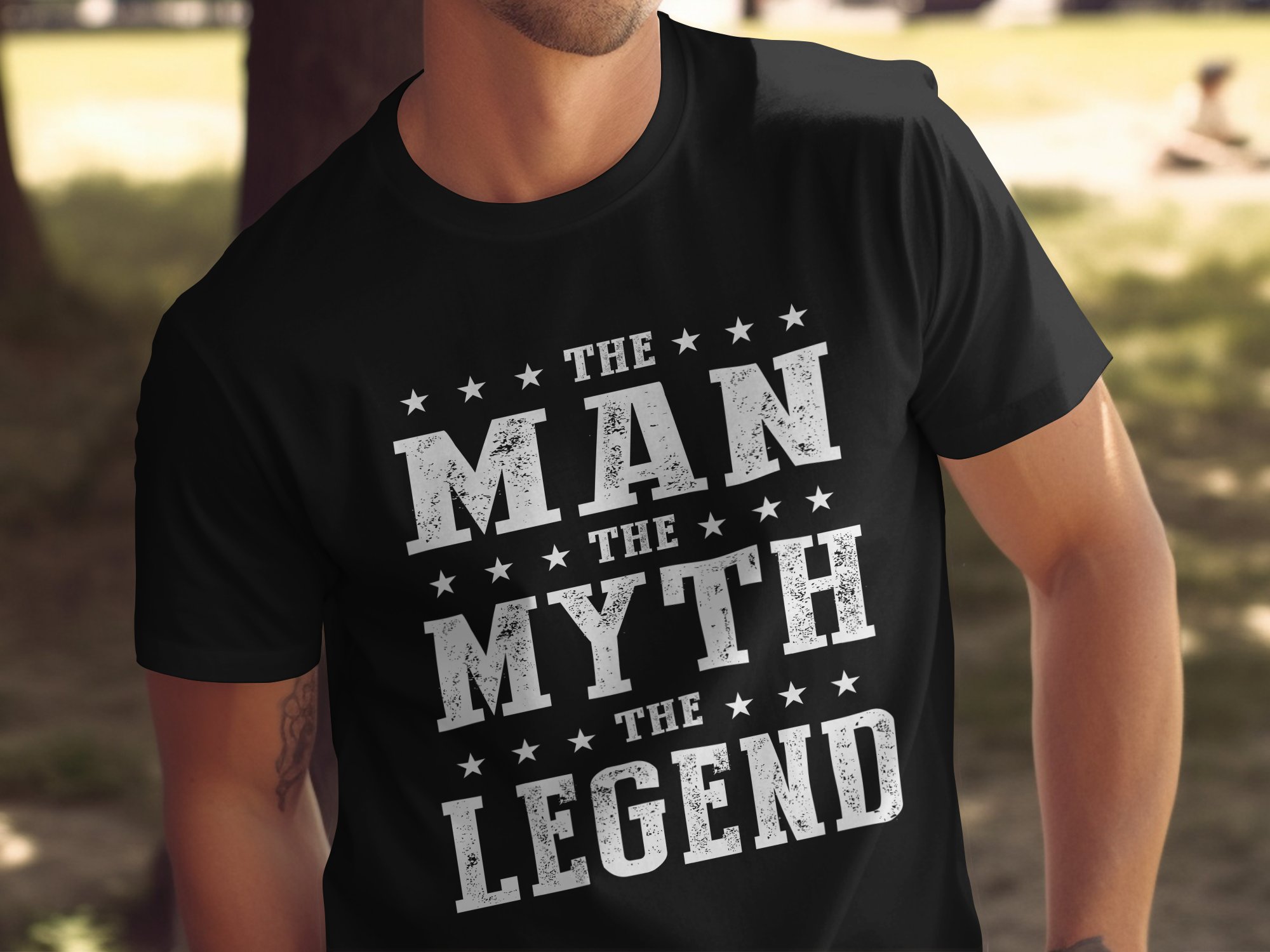 The Man The Myth The Legend T Shirt, Digital Printable, Dad Gift, Father's Day Gift, Funny Shirt, Man Gift, Legend Shirt - Image 2