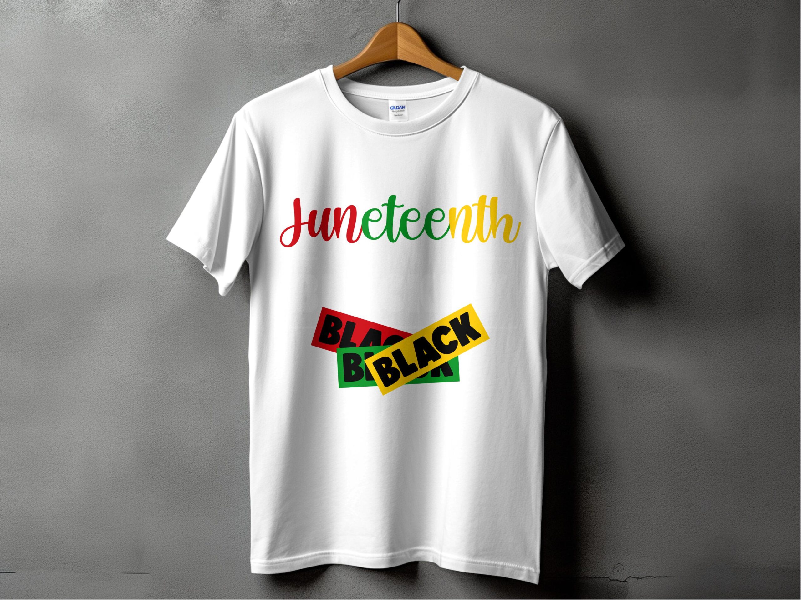Juneteenth T-Shirt, Black Freedom Day Tee, Celebrate Juneteenth, Red Black Green Yellow, Juneteenth Shirt, Black History Month, Freedom - Image 2