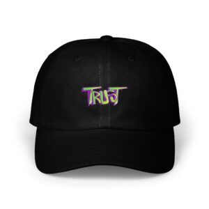 Vibrant Graffiti Trust Hat - Street Art Design
