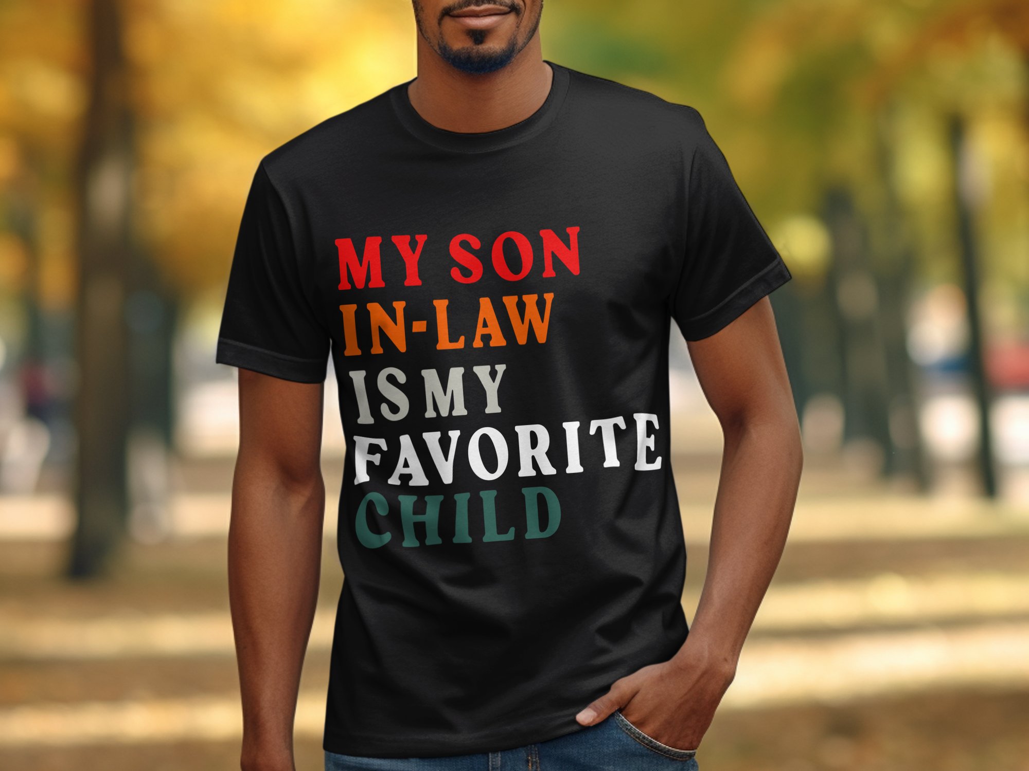 My Son In Law is My Child TShirt Digital, Gift For Parents In Law, Loving Parents, Family Print, Anniversary Gift, Birthday Gift - Image 4
