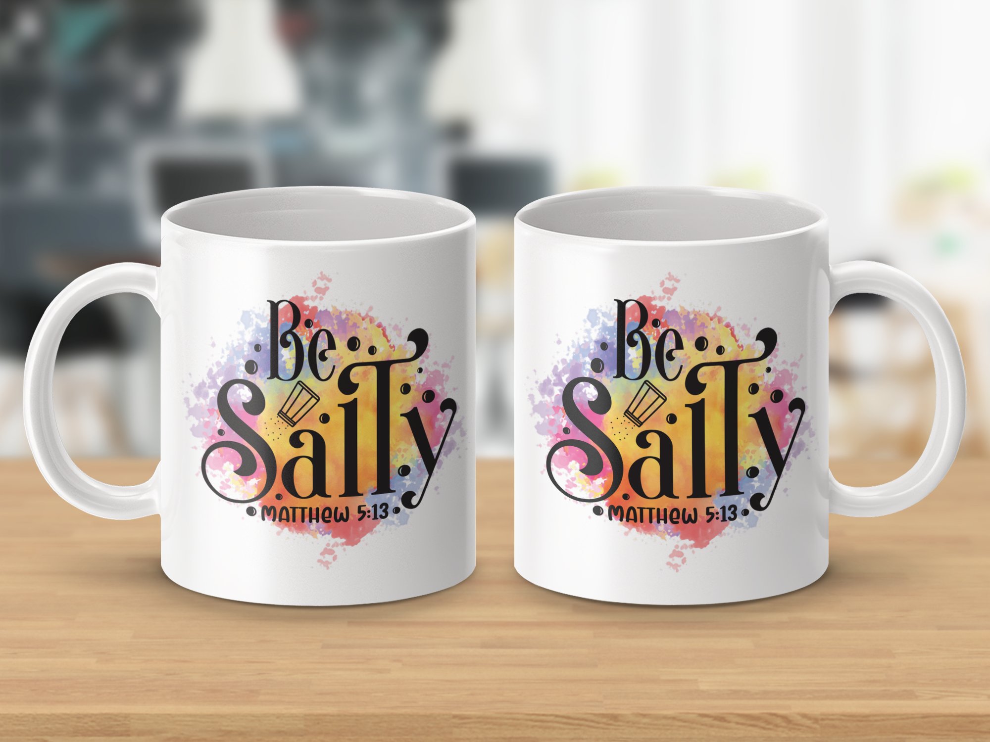 Be Salty Matthew 5:13 Inspirational Christian Mug - Image 3