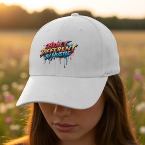 Built Different By Hustle Graphic Hat