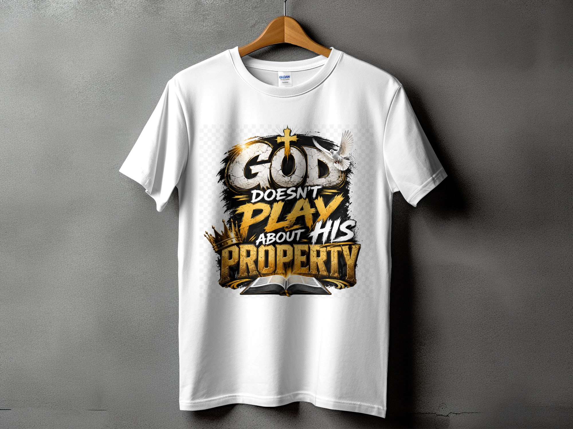 God's Property Christian T-Shirt - Bold Faith Statement Tee