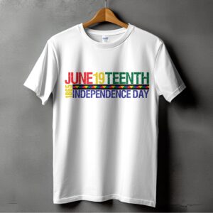 Juneteenth T-Shirt, 1865 Independence Day, Celebrate Freedom, June 19th Shirt, African American Pride, Emancipation Day Apparel