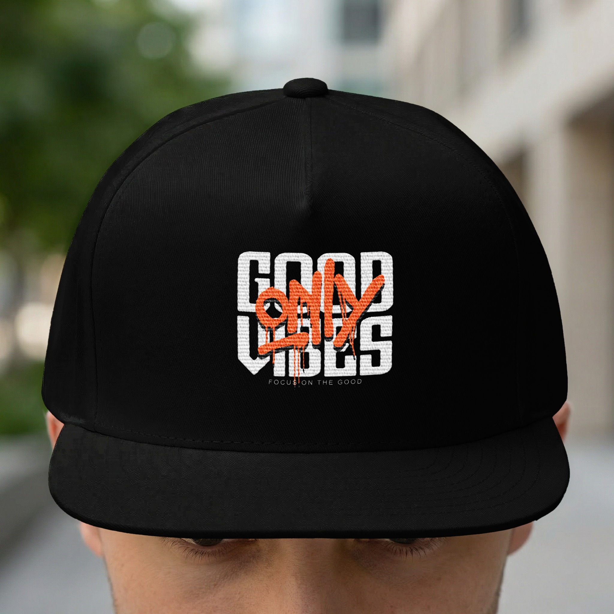 Good Vibes Only Graffiti Hat | Focus On The Good - Image 4