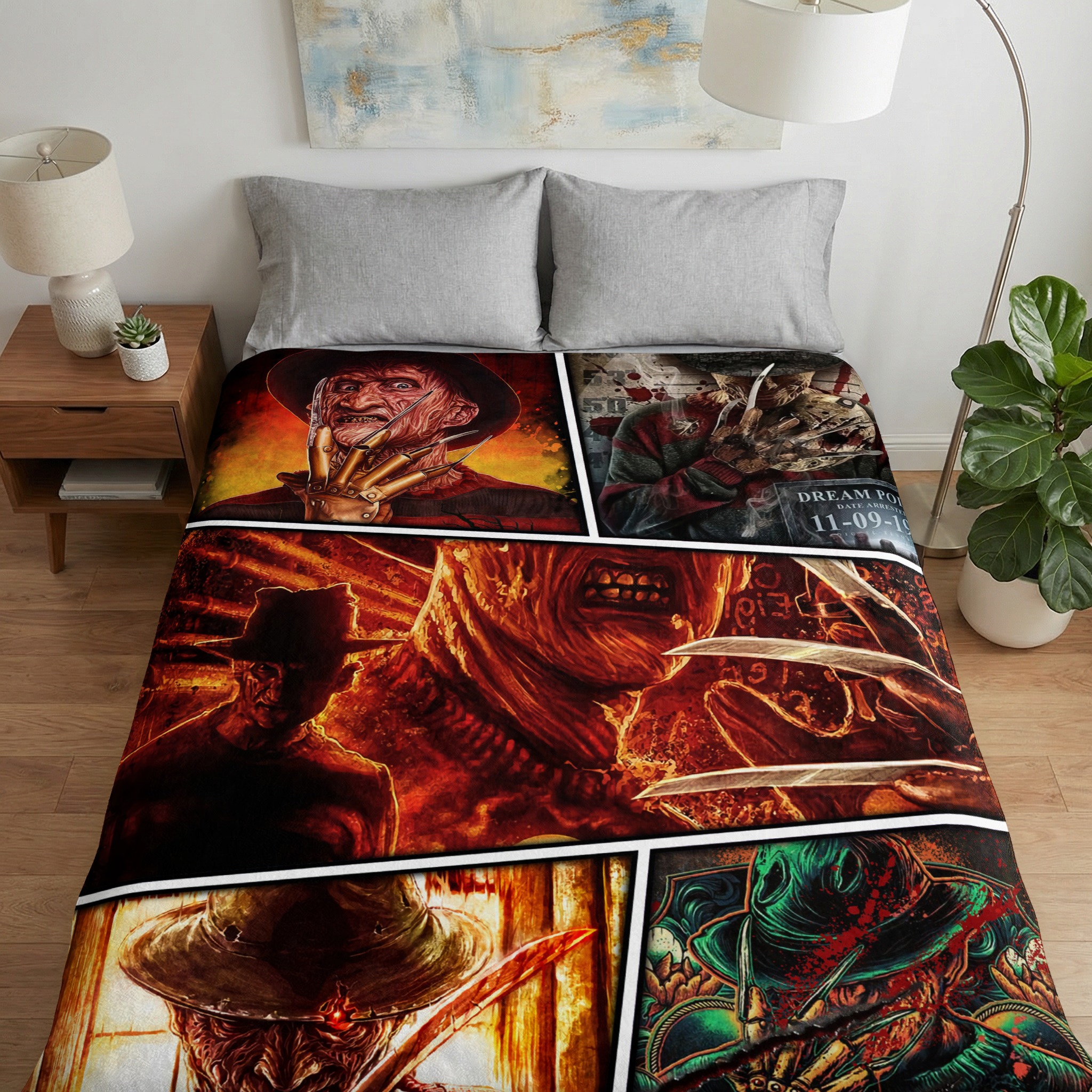 Freddy Krueger A Nightmare on Elm Street Blanket - Image 3
