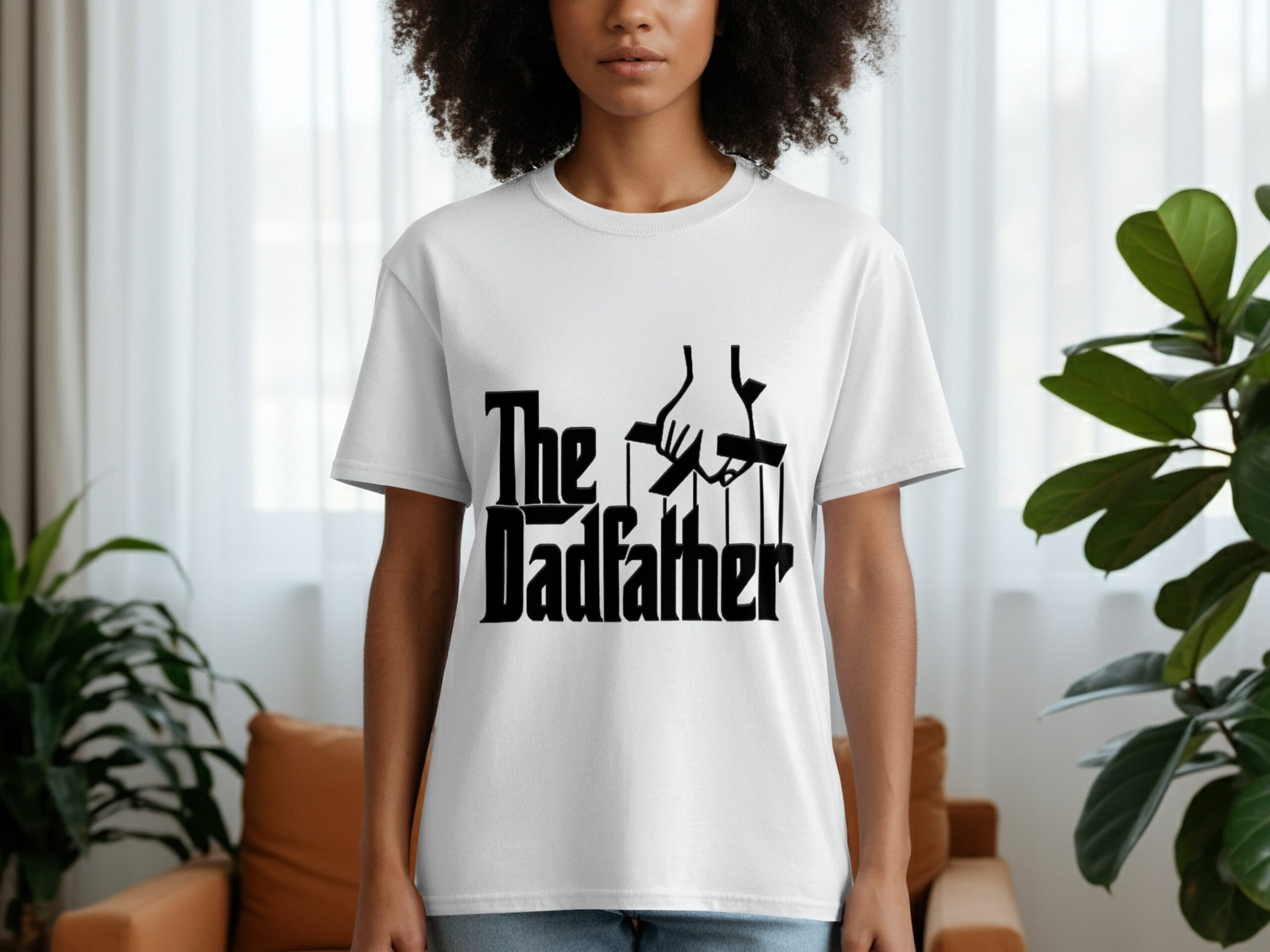 The Dadfather T-Shirt, Funny Dad Gift, Father's Day Present, Movie Parody, Best Dad Ever, Cool Dad T Shirt, Gift for Him - Image 2